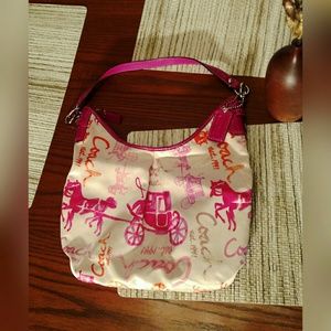 Coach carriage shoulder bag rare